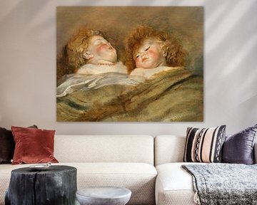 Twee slapende kinderen, Peter Paul Rubens
