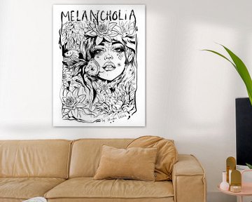 Melancholia (édition noir et blanc) sur Marleen Weijman