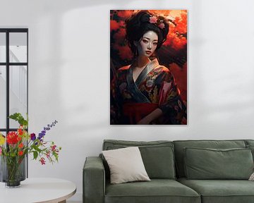 Geisha van Peter Balan