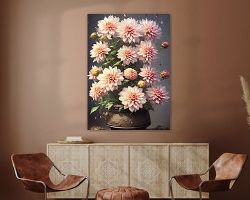 Fleurs de dahlia sur Grimmer Baby