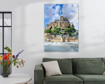 Mont-Saint-Michel van Leopold Brix
