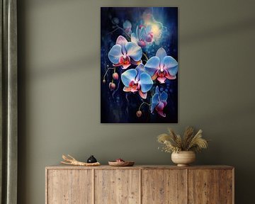 Orchideen im Mondlicht von New Visuals