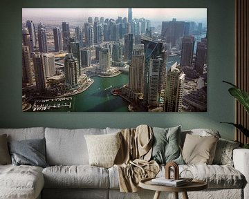 Beautiful Dubai Marina by Dimitri Verkuijl