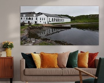 De Laphroaig whisky distilleerderij