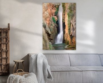Waterfall in Spain. by Lorena Cirstea