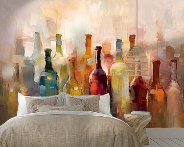 Bottles abstract by Imagine