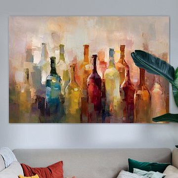 Bottles abstract by Imagine