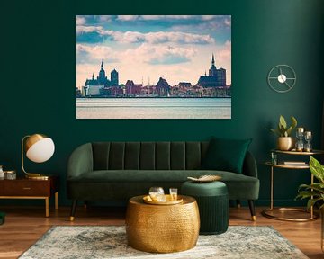 Stralsund Skyline von Martin Wasilewski