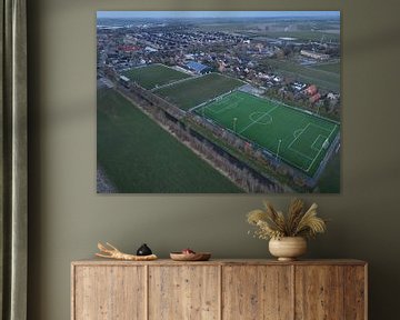 Fußballplatz Opmeer VVS von Drocean