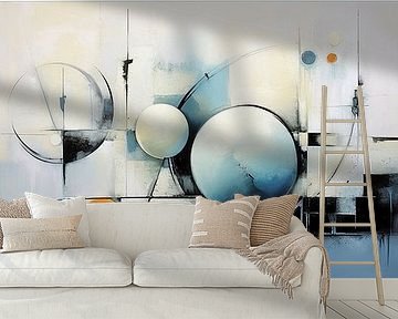 Floating Clouds | Modern Art by Eye catching paintings
