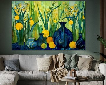 Mysterious Dance | Modern Still Life by Eye catching paintings