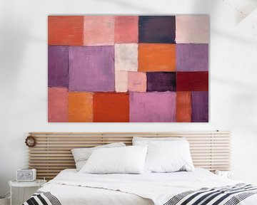 Gebroken Symmetrie | Moderne Kunst van Blikvanger Schilderijen