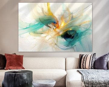 Getijdenbewegingen | Abstracte Schilderkunst van Blikvanger Schilderijen