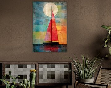 Sailboat by Bert Nijholt