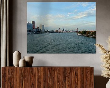skyline Rotterdam van Frank Kleijn