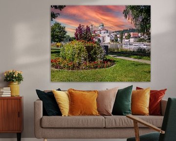 Blick auf den Stephansdom in Passau von Animaflora PicsStock