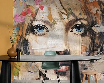 Sadie | Portrait Gemischte Medien