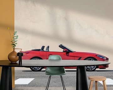 BMW Z4 M40i in front of a dune by Pieter van Dieren (pidi.photo)