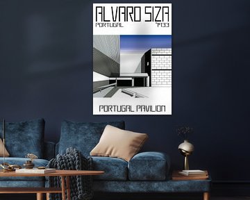 Alvaro Siza 5 - Lucht met tekst van TAAIDesign