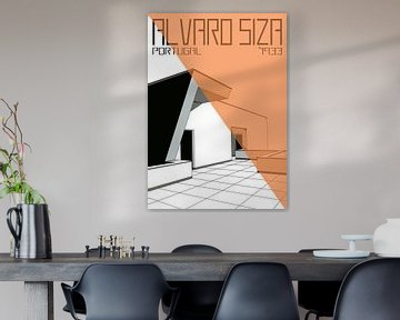 Alvaro Siza 4 - Oranje Driehoek van TAAIDesign