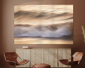 Movement of waves as art for the wall by Andy Luberti