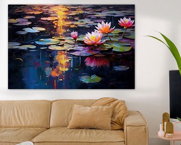 Meditative Reflection | Mindfulness Art by ARTEO Paintings