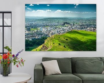 Edinburgh from Arthur's Seat von Patrick Schwarzbach