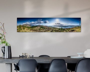 Mountain Panorama, Loch Linnhe and Fort William by Patrick Schwarzbach