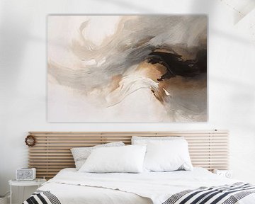 Taupe von ARTEO Gemälde