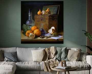 Nature morte en cuisine sur Tableaux ARTEO