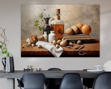Schilderij Koken van ARTEO Schilderijen
