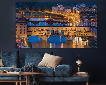 Ponte Vecchio-Brücke, Florenz von Henk Meijer Photography