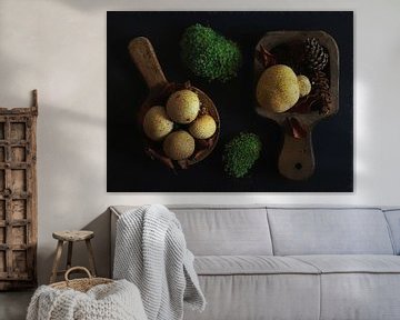 Still life with herbs for the kitchen . by Saskia Dingemans Awarded Photographer