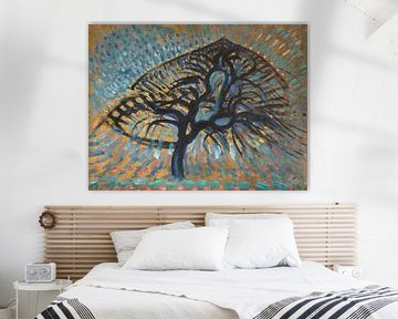 Apple Tree, Pointillist Version, Piet Mondrian