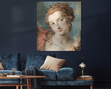 Le feu : Allégorie des quatre éléments, Rosalba Carriera