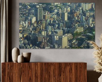 Paysage urbain de Tokyo (Japon) sur Marcel Kerdijk