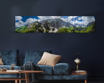 Logar vallei bergen panorama van Sjoerd van der Wal Fotografie