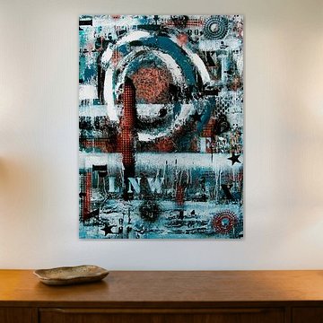 LOVE NOT WAR by Femke van der Tak (fem-paintings)