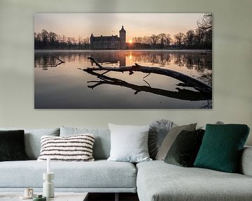 Zonsopkomst aan het kasteel van Horst van Bart Ceuppens