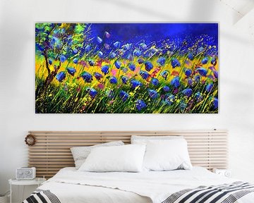 Blauwe klaprozen 105 van pol ledent