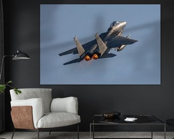 Décollage du McDonnell Douglas F-15C Eagle de la Milice du Bayou. sur Jaap van den Berg