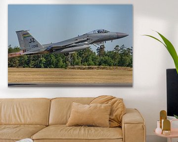 Take-off Bayou Militia McDonnell Douglas F-15C Eagle. by Jaap van den Berg