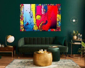 "Color Splash"  Colorful Painting Abstrakte Kunst von Pitkovskiy Photography|ART