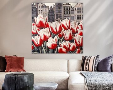 Tulpen aus Amsterdam von Color Square