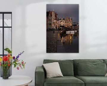 Ghent’s beauty mirrored in the Lys by Awander