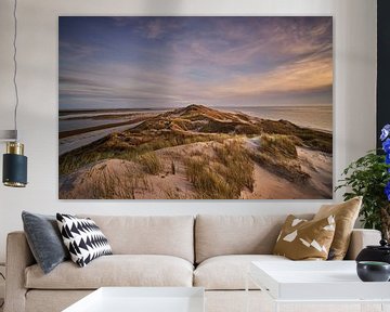 Terschelling - Kaapsduin sunset by Bart Lindenhovius