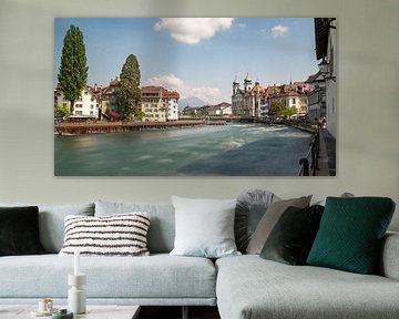 Paysage urbain de Lucerne sur Mark Bolijn