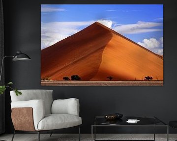 The dune - Namibia van W. Woyke