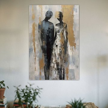 Schilderij Eternal Harmony | Love me van Blikvanger Schilderijen