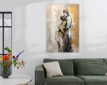 Schilderij Tranquil Echoes | Omarm me van Blikvanger Schilderijen